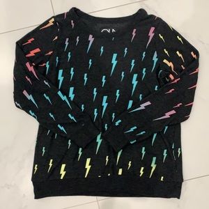 COPY - NWT Chaser Rainbow Lightening Bolt Sweatsh…